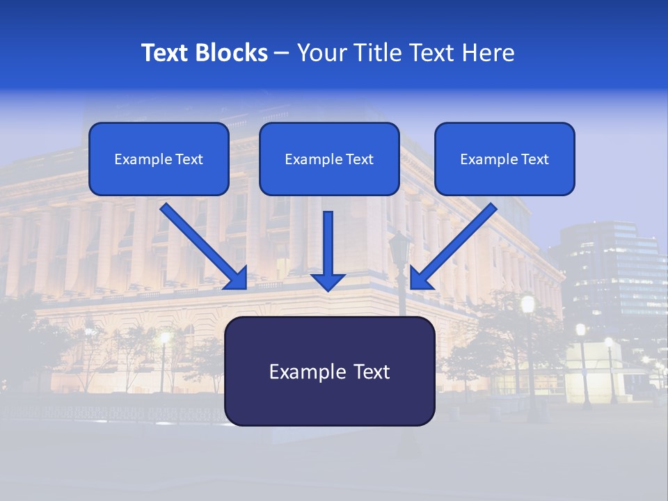 Architecture Usa Ohio PowerPoint Template