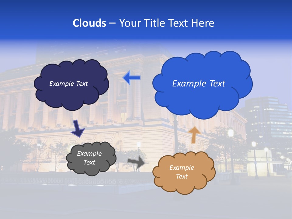 Architecture Usa Ohio PowerPoint Template