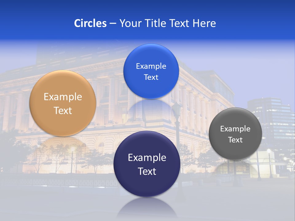 Architecture Usa Ohio PowerPoint Template