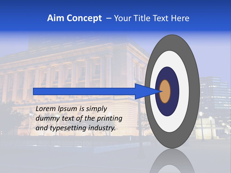 Architecture Usa Ohio PowerPoint Template