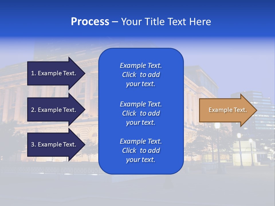 Architecture Usa Ohio PowerPoint Template