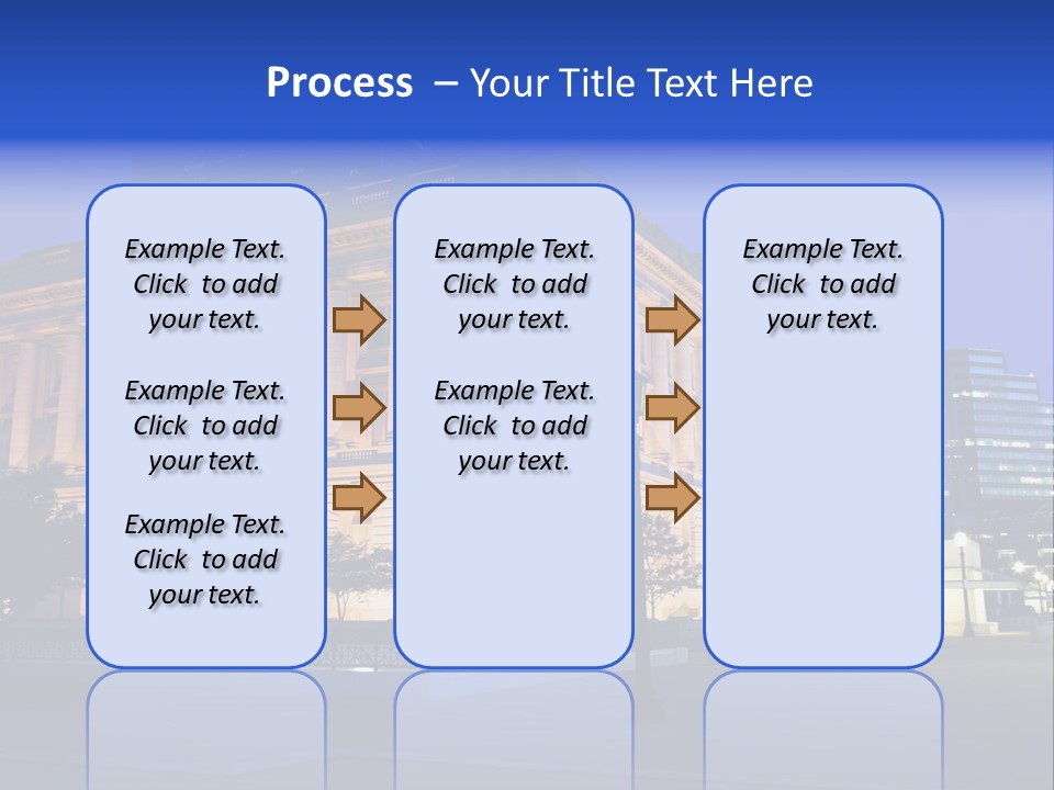 Architecture Usa Ohio PowerPoint Template