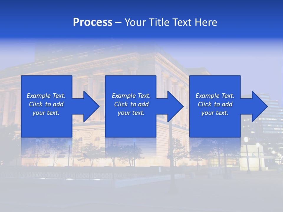 Architecture Usa Ohio PowerPoint Template