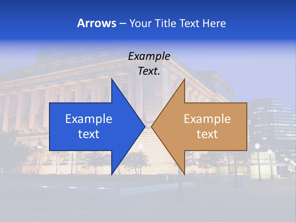 Architecture Usa Ohio PowerPoint Template