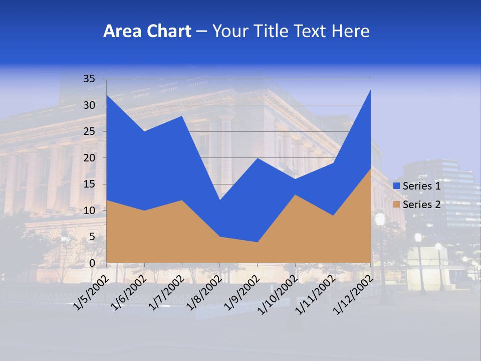 Architecture Usa Ohio PowerPoint Template