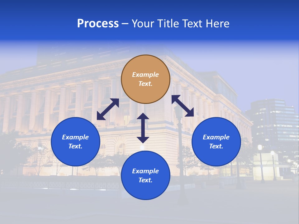 Architecture Usa Ohio PowerPoint Template