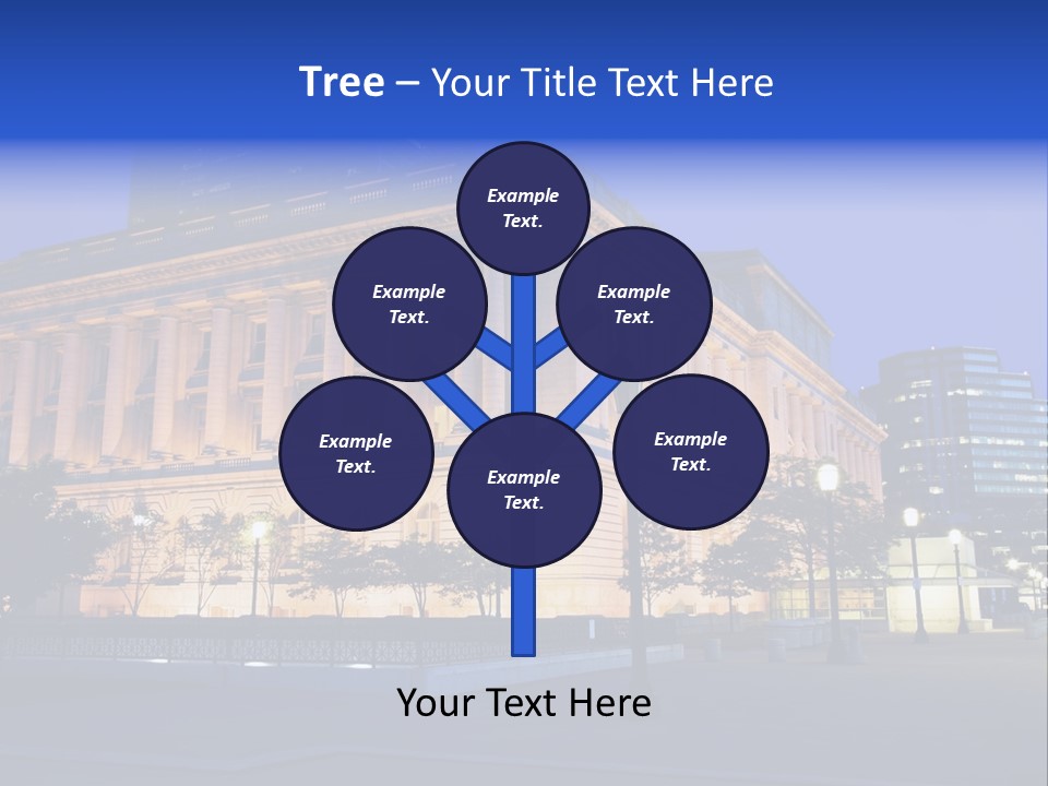 Architecture Usa Ohio PowerPoint Template