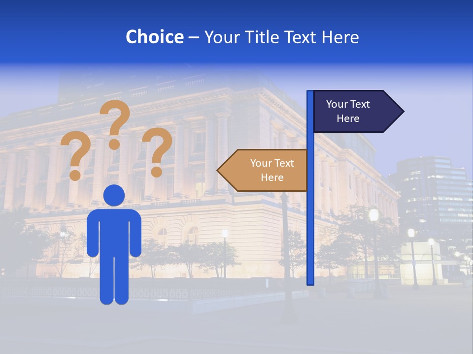 Architecture Usa Ohio PowerPoint Template