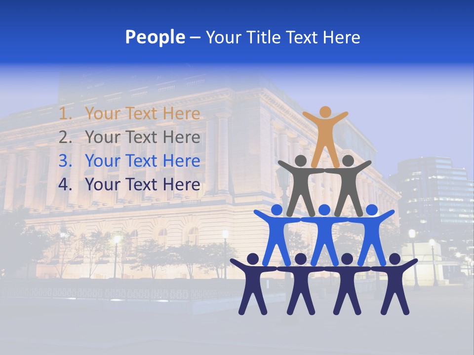 Architecture Usa Ohio PowerPoint Template