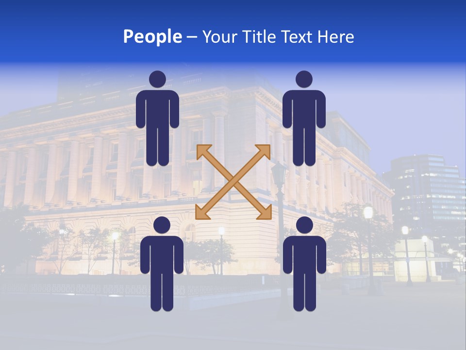 Architecture Usa Ohio PowerPoint Template