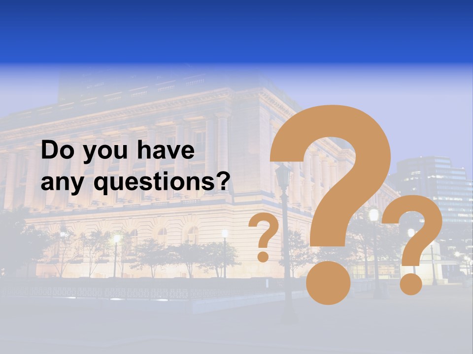 Architecture Usa Ohio PowerPoint Template