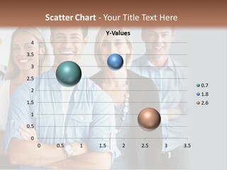 European Jacket Sensually PowerPoint Template
