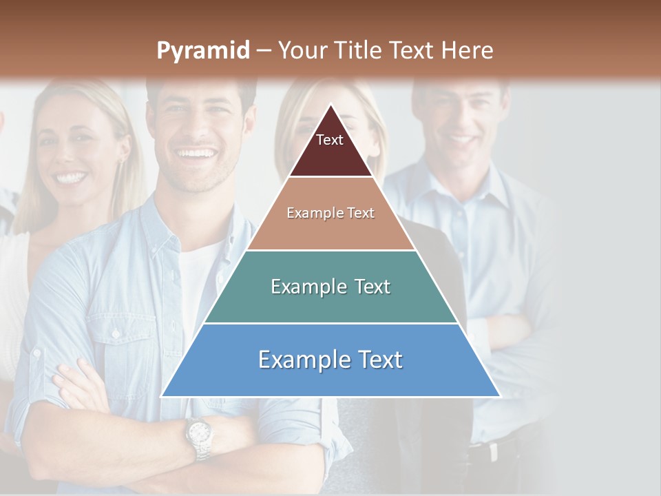 European Jacket Sensually PowerPoint Template