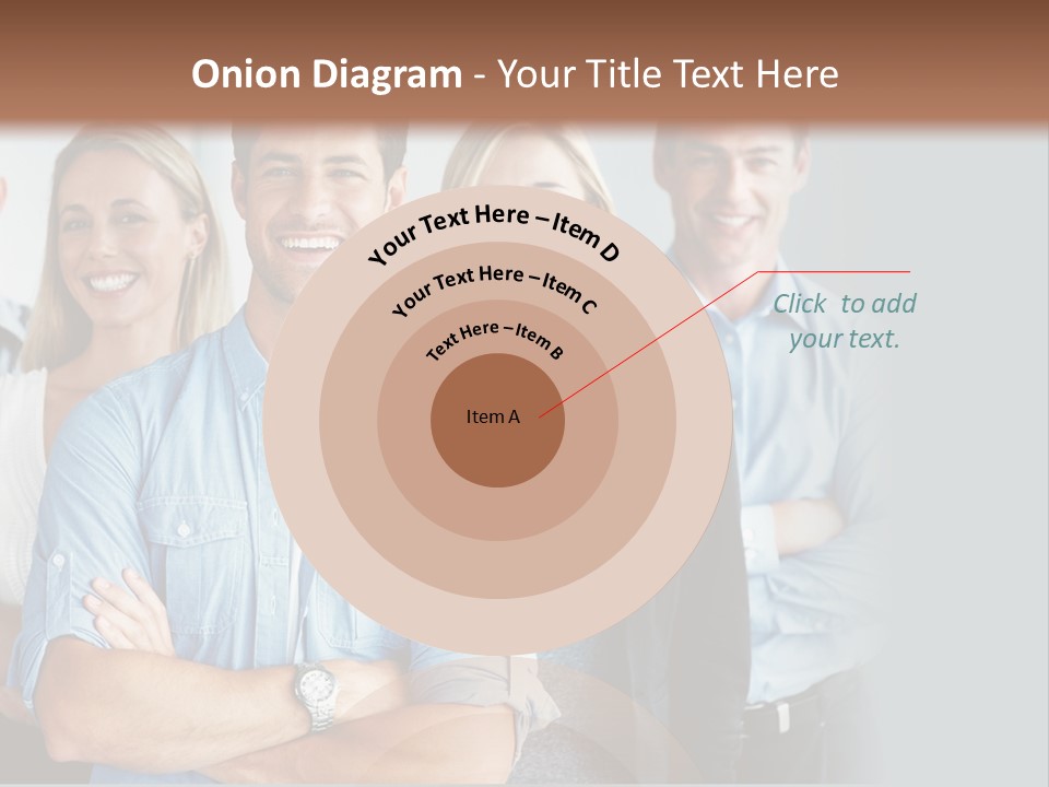 European Jacket Sensually PowerPoint Template