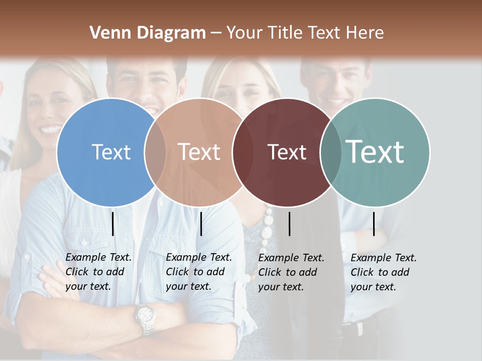 European Jacket Sensually PowerPoint Template