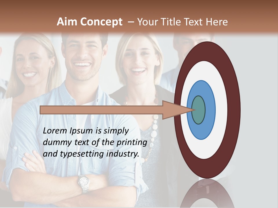 European Jacket Sensually PowerPoint Template