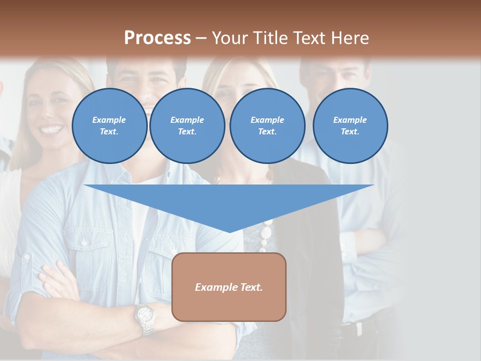 European Jacket Sensually PowerPoint Template