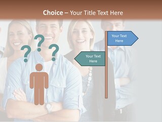 European Jacket Sensually PowerPoint Template