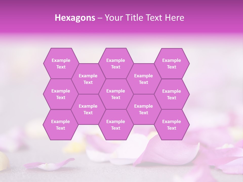 Fallen Scatter Bridal PowerPoint Template