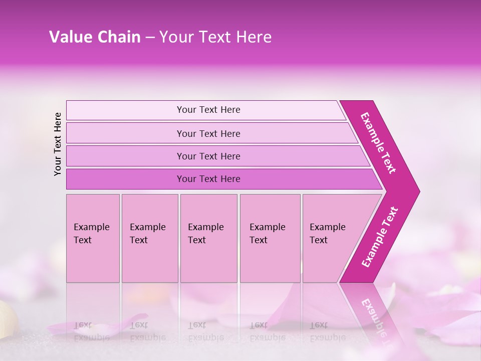 Fallen Scatter Bridal PowerPoint Template