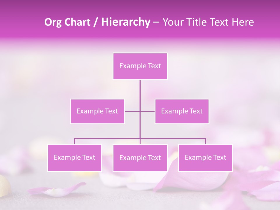 Fallen Scatter Bridal PowerPoint Template