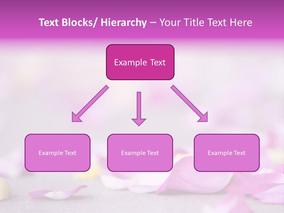 Fallen Scatter Bridal PowerPoint Template