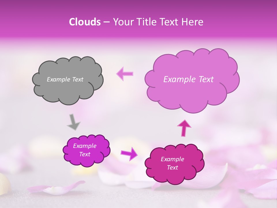 Fallen Scatter Bridal PowerPoint Template