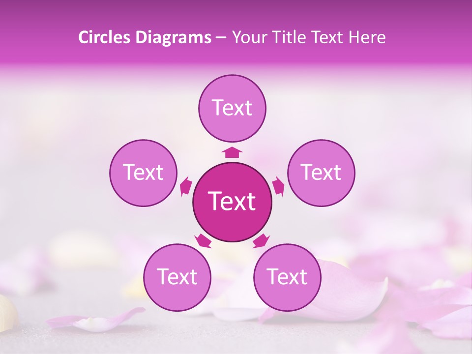 Fallen Scatter Bridal PowerPoint Template