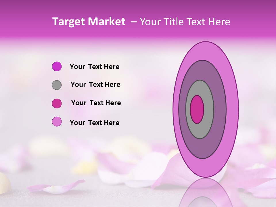 Fallen Scatter Bridal PowerPoint Template