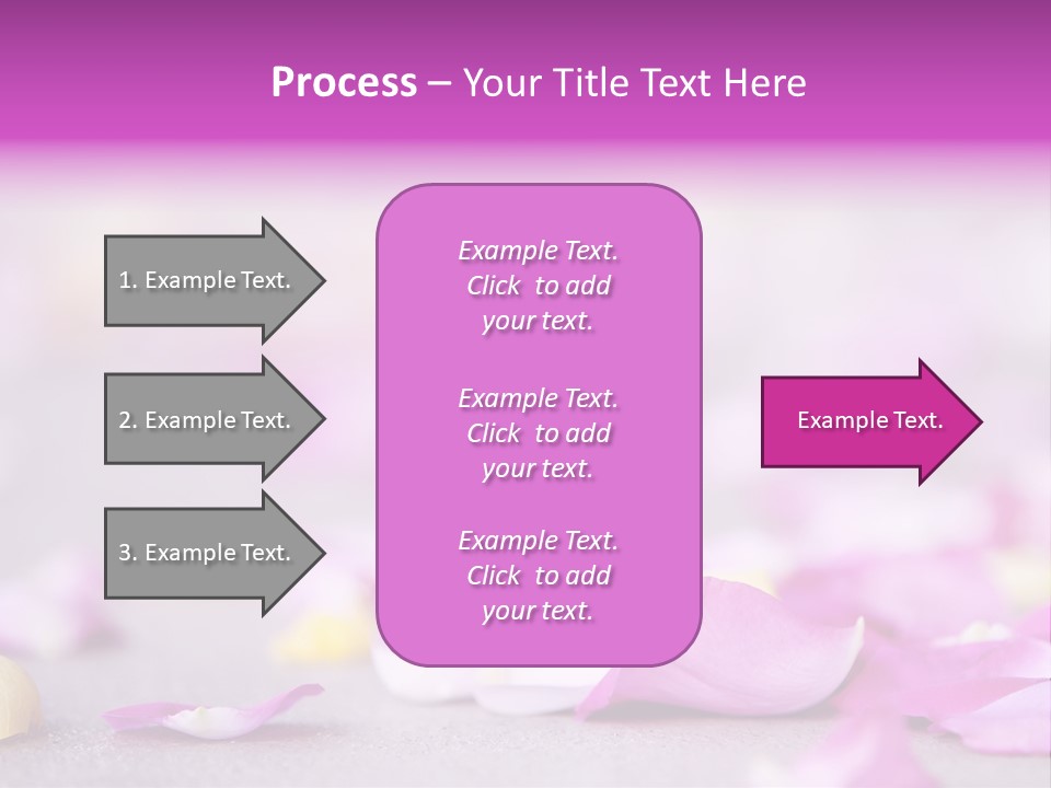 Fallen Scatter Bridal PowerPoint Template