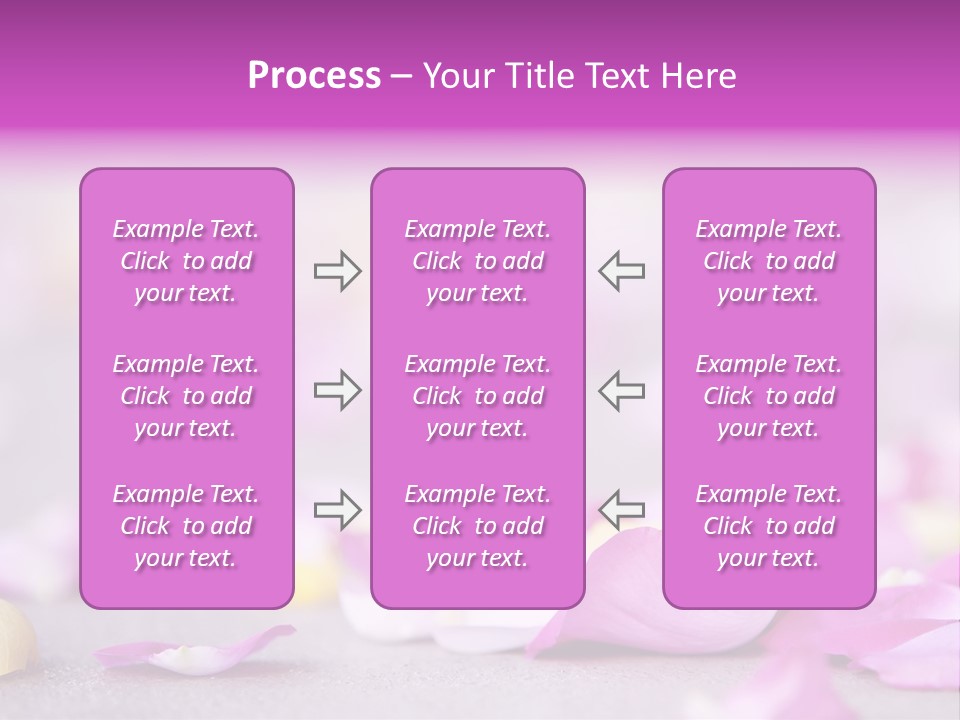 Fallen Scatter Bridal PowerPoint Template