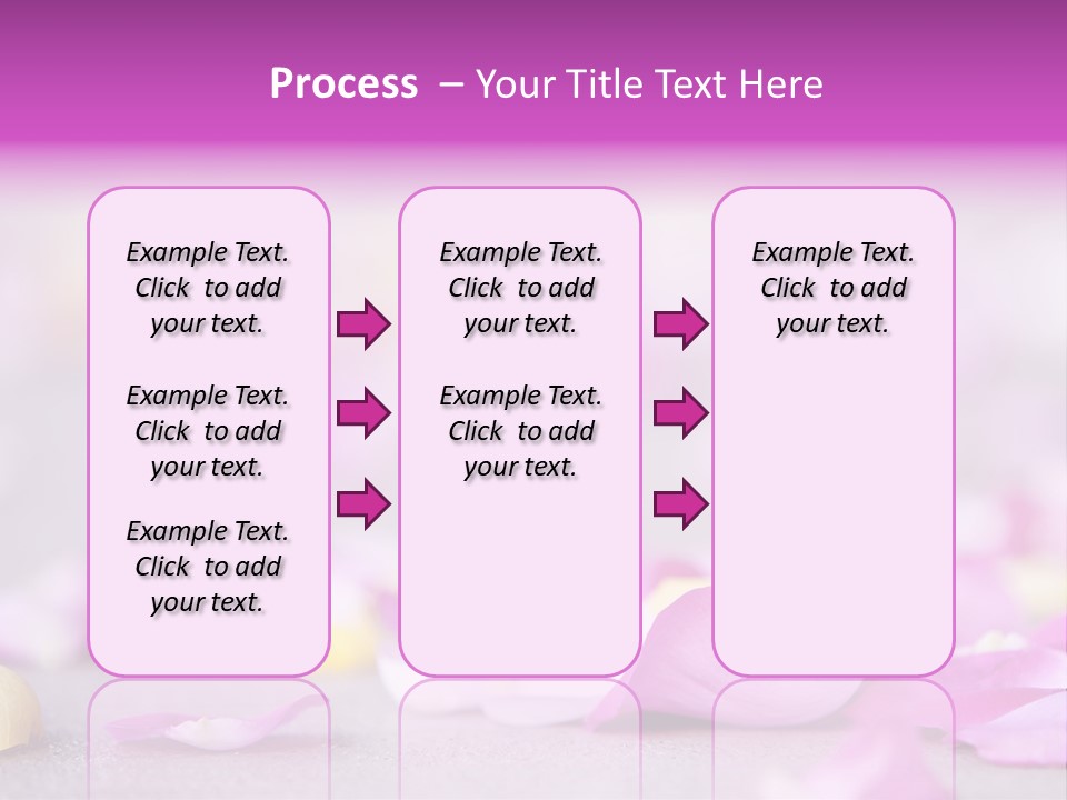 Fallen Scatter Bridal PowerPoint Template