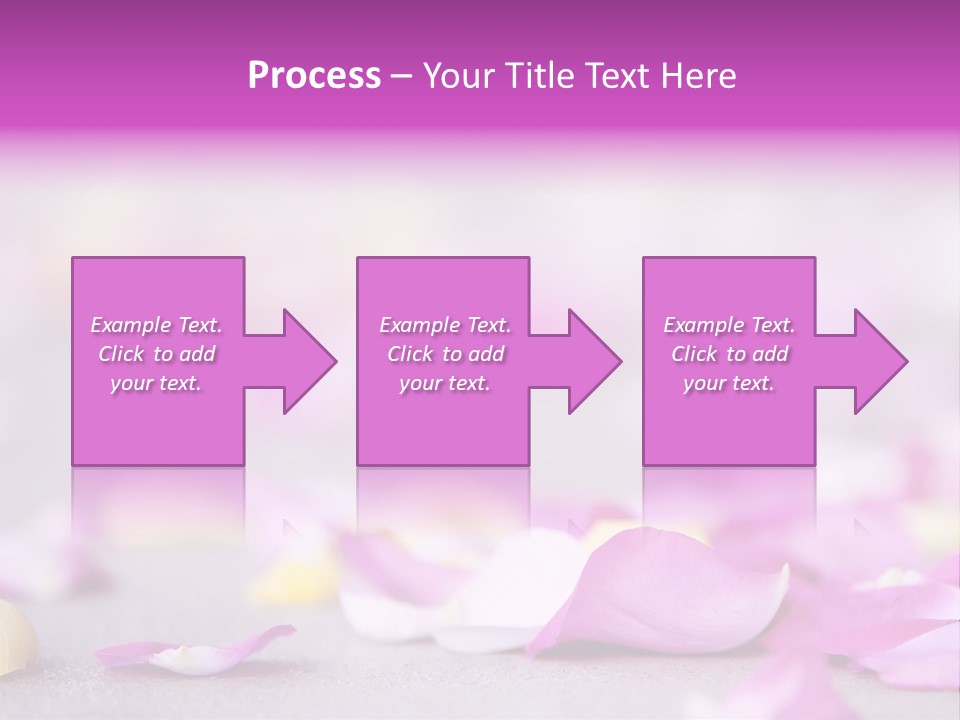 Fallen Scatter Bridal PowerPoint Template