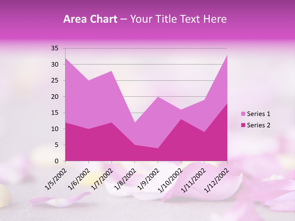 Fallen Scatter Bridal PowerPoint Template