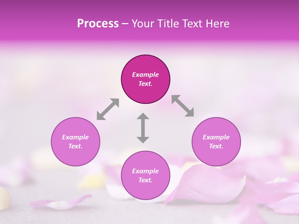 Fallen Scatter Bridal PowerPoint Template
