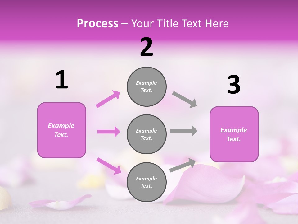 Fallen Scatter Bridal PowerPoint Template