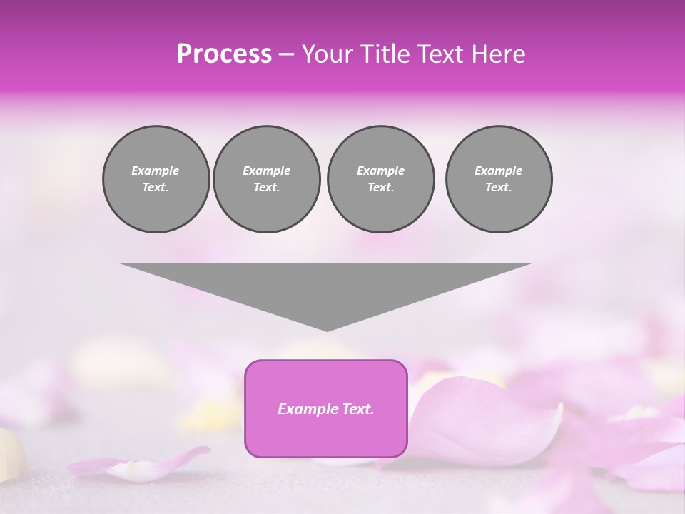 Fallen Scatter Bridal PowerPoint Template