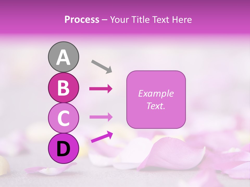 Fallen Scatter Bridal PowerPoint Template