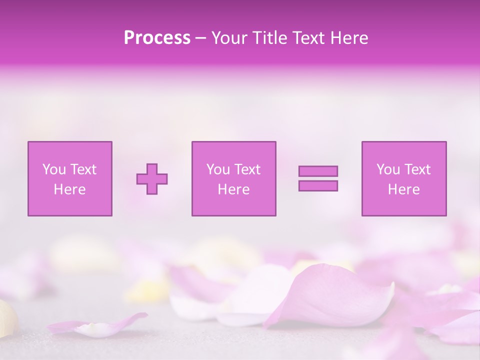 Fallen Scatter Bridal PowerPoint Template