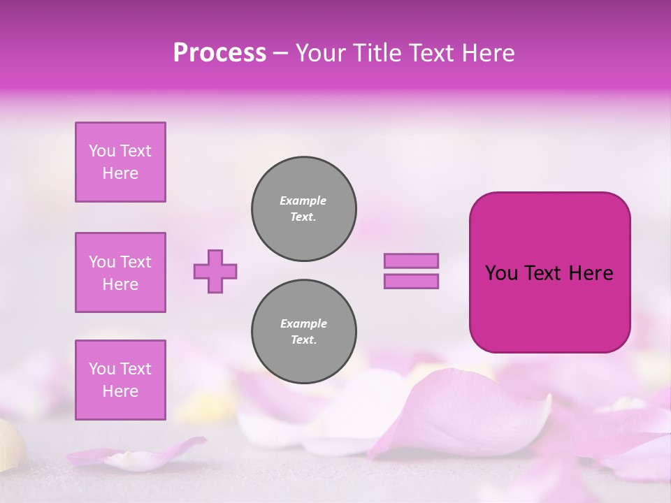 Fallen Scatter Bridal PowerPoint Template