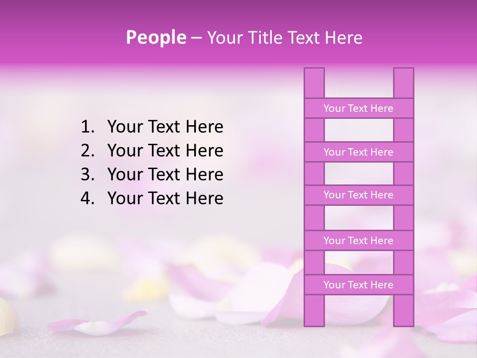 Fallen Scatter Bridal PowerPoint Template