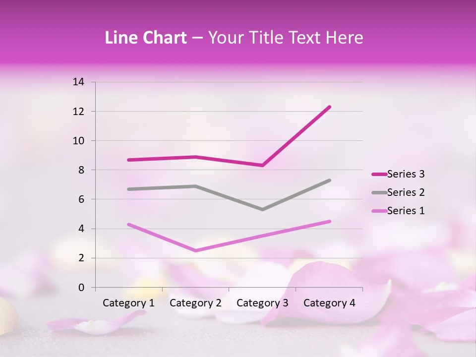 Fallen Scatter Bridal PowerPoint Template
