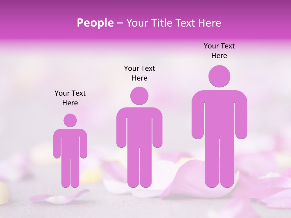 Fallen Scatter Bridal PowerPoint Template