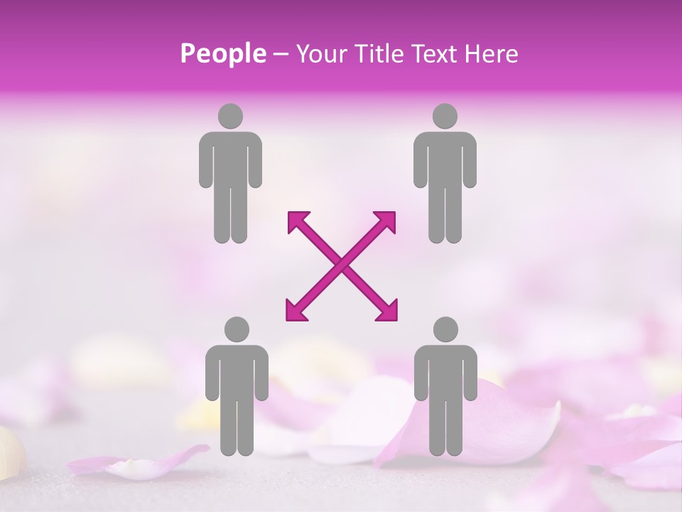 Fallen Scatter Bridal PowerPoint Template