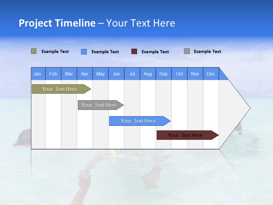 Wet Water Snorkeling PowerPoint Template