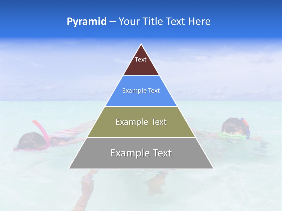 Wet Water Snorkeling PowerPoint Template