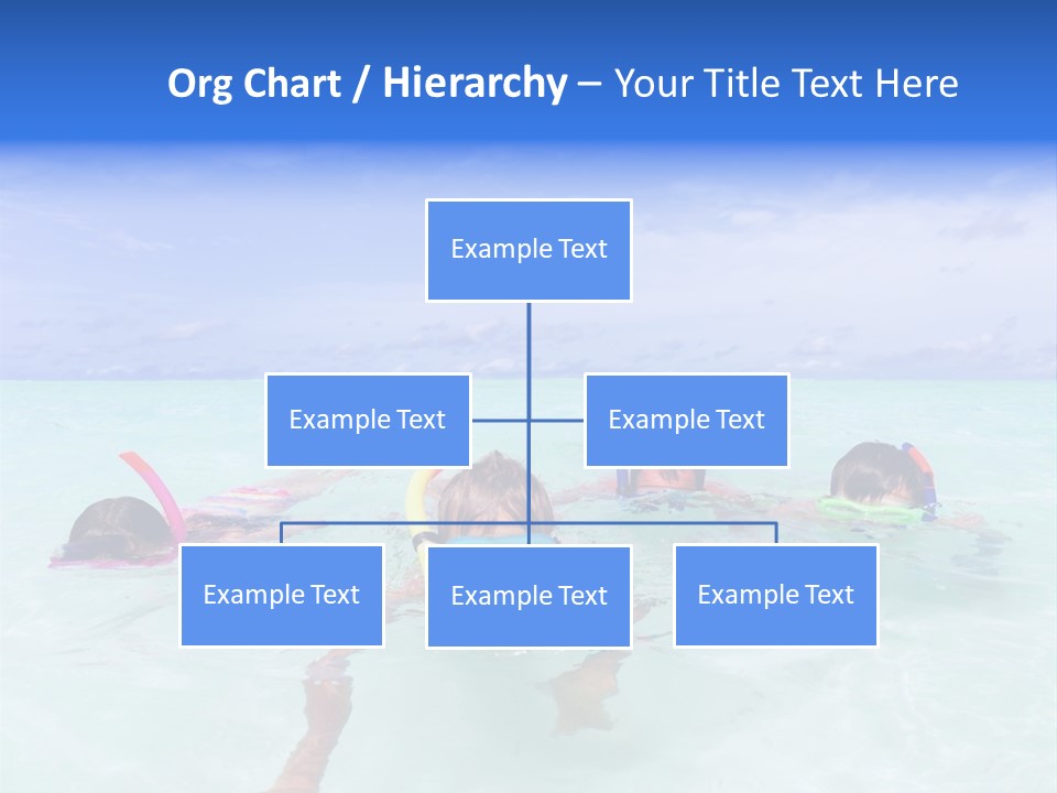 Wet Water Snorkeling PowerPoint Template