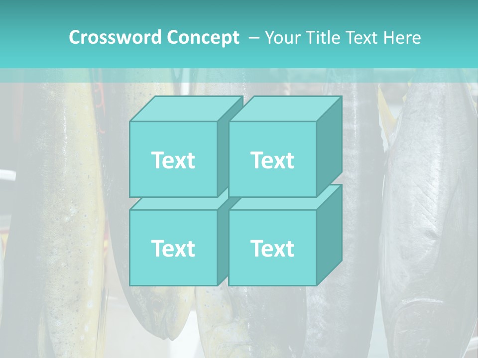 Rainbow Yellowtail Elagatis Bipinnulata Pelagic PowerPoint Template