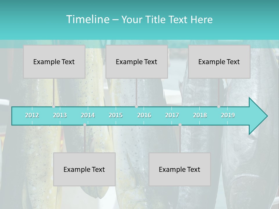 Rainbow Yellowtail Elagatis Bipinnulata Pelagic PowerPoint Template