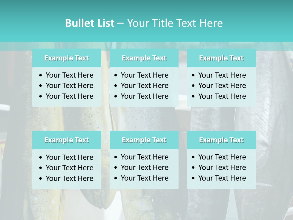 Rainbow Yellowtail Elagatis Bipinnulata Pelagic PowerPoint Template